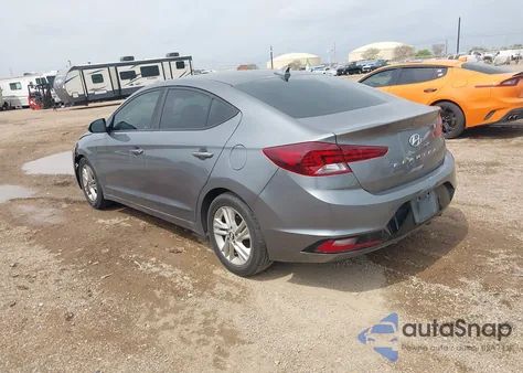 2019 Hyundai Elantra Sel z USA, uszkodzony, nr VIN 5NPD84LF5KH408016